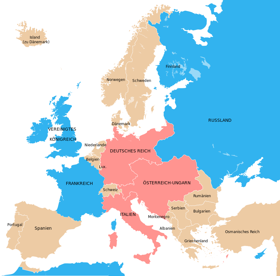 Europa Kort  Historiskerejser.dk